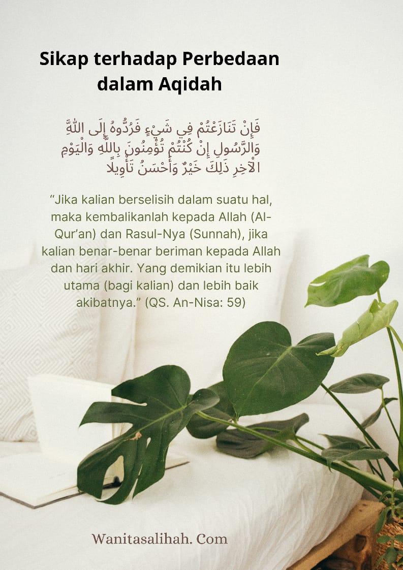 NengSalihah's tweet image. Sikap terhadap Perbedaan Dalam Aqidah 
#sikapmuslim
#perbedaan
#sikapdalamperbedaanaqidah
#aqidahislam