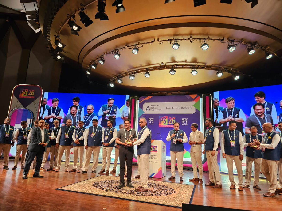 Komoriindia's tweet image. Proud to support ideas that shape the future of print! 🚀🖨️
 
Komori India Pvt. Ltd. is delighted to sponsor Print Summit 2026 in Mumbai.
#KomoriIndia #OffsetPrintingMachine #futureOfPrint 
#SponsorPrintSummit2026