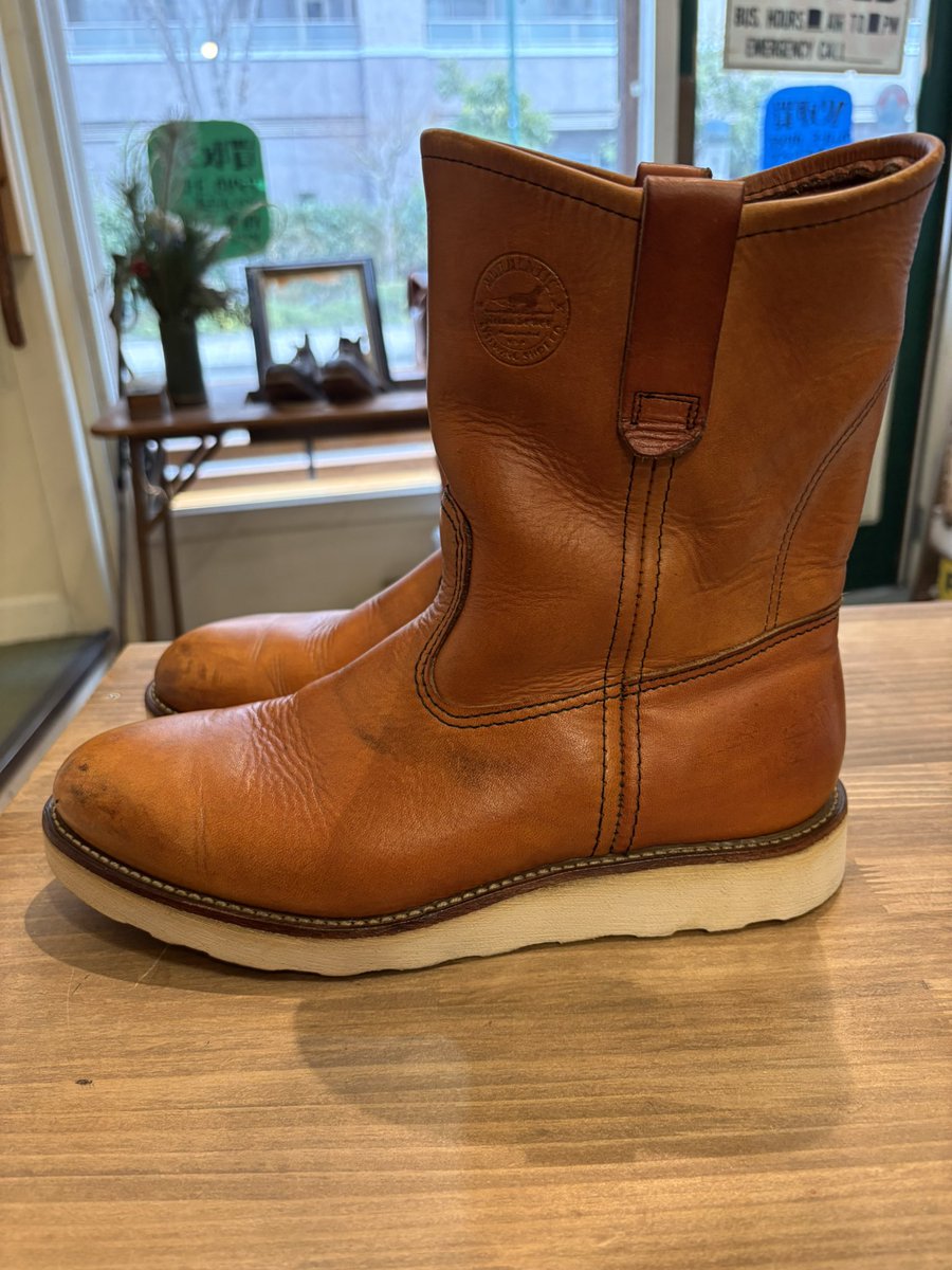 RED WING 866ペコスブーツ 犬タグ 1990sオールドです！ Good
