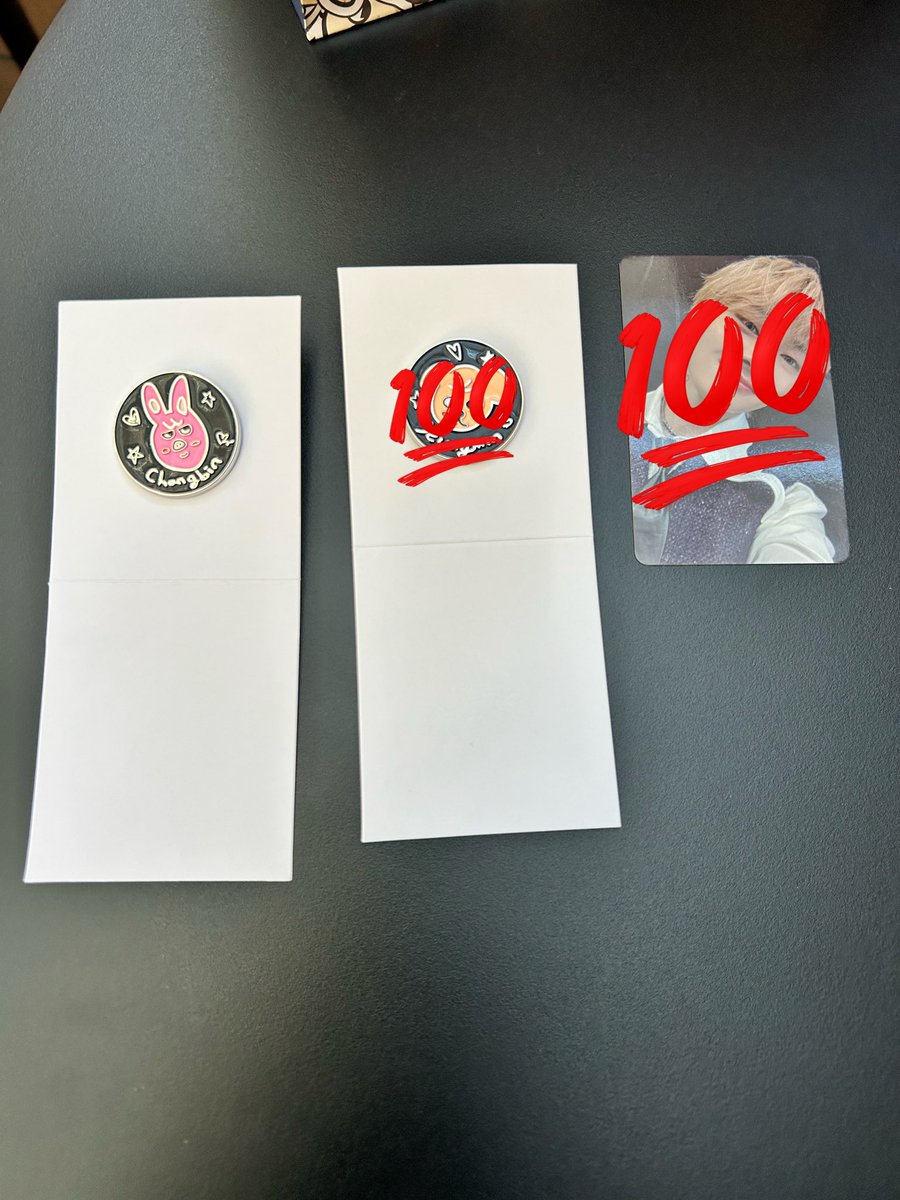 aaa_urahida1998's tweet photo. stray kids スキズ　エキシビジョン Exhibition 展覧会  ピンバッチ　交換

【譲】ピンバッチ　チャンビン🐷

【求】ピンバッチ　フィリックス🐤

郵送、または都内手渡しもご相談ください。
お気軽にお声掛けください。 https://t.co/jqLtMNh5Lx