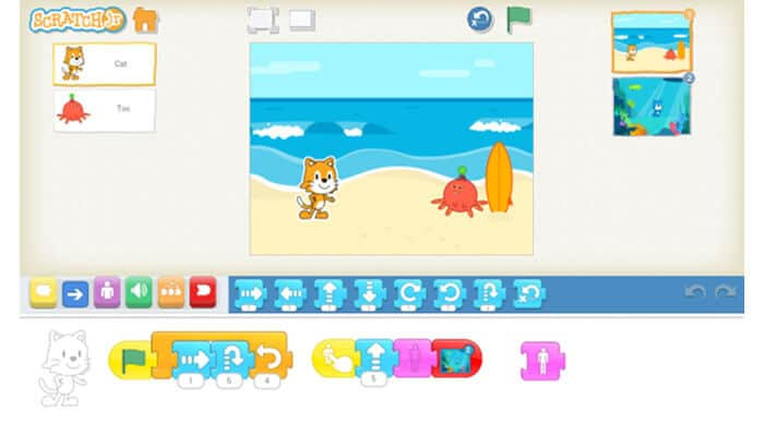 TycoonStoryCo's tweet photo. Introducing ScratchJr for PC – the perfect tool for kids to explore coding through fun, interactive logic and creativity! 

A great way to develop problem-solving skills early. 🚀👾

https://t.co/76PH4XhDDw

#scratchjrforpc #kidscoding #creativecoding @gotynker @kodable https://t.co/NKddCtQjLm