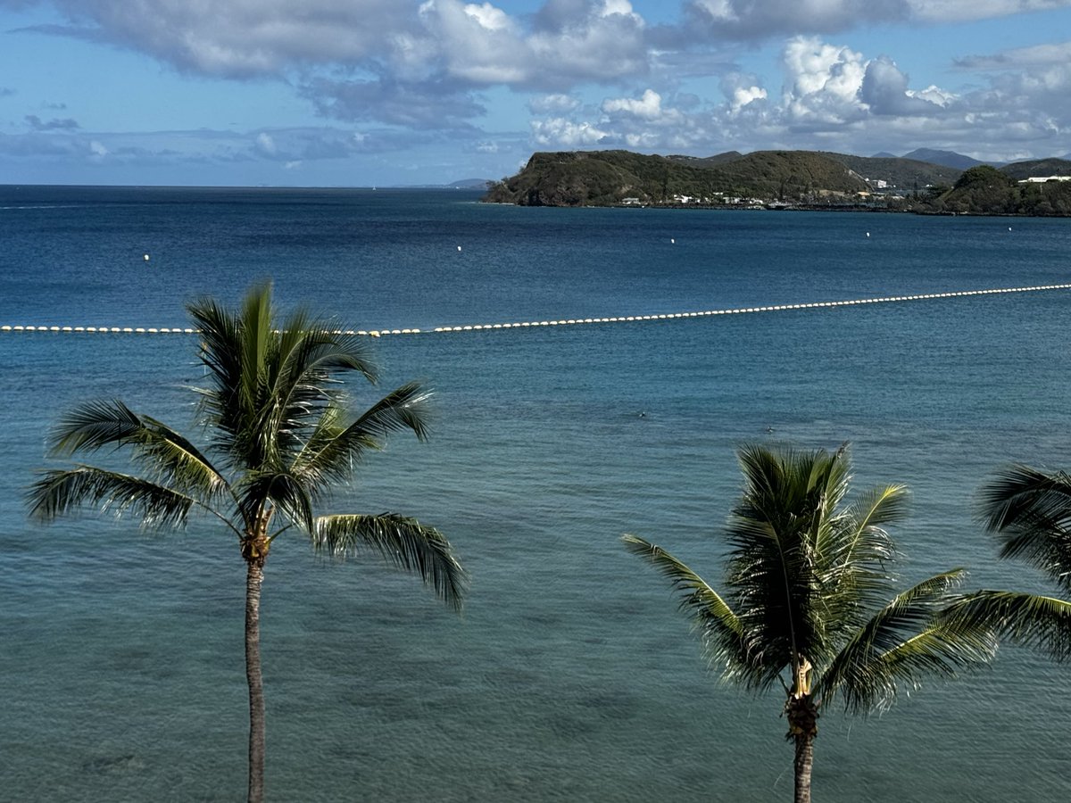 最初の寄港地ニューカレドニア🇳🇨ヌメア
晴れてよかった🌞🫶🏽

#ディズニークルーズ　#ディズニーワンダー