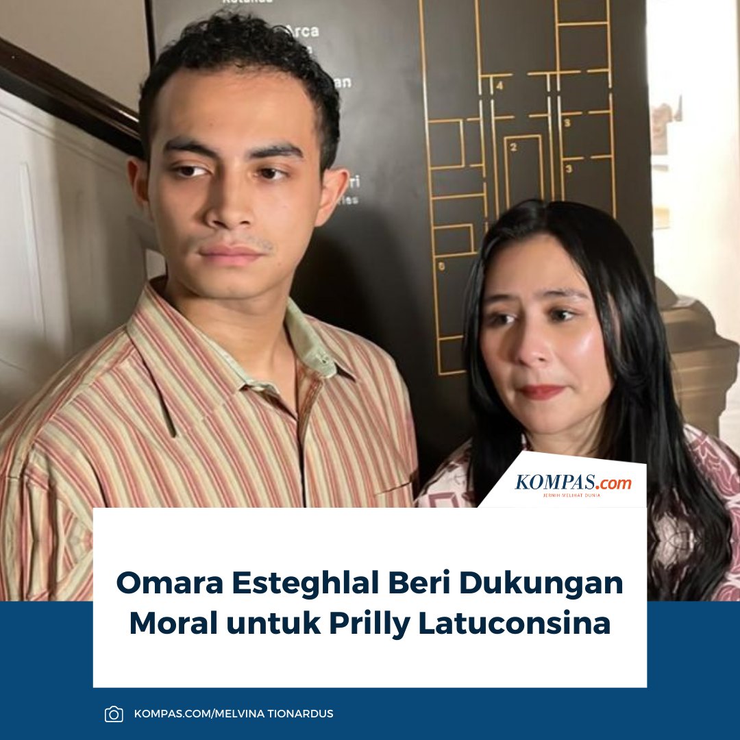 kompascom's tweet photo. Aktor Omara Esteghlal memberikan dukungan moral kepada kekasihnya, Prilly Latuconsina, yang tengah menghadapi polemik terkait unggahan status Open to Work di LinkedIn.
👉🏻Baca selengkapnya https://t.co/PUGahKWPdM
~AM #Omara #PrillyLatuconsina #LinkedIn https://t.co/HqSVSXPxw9