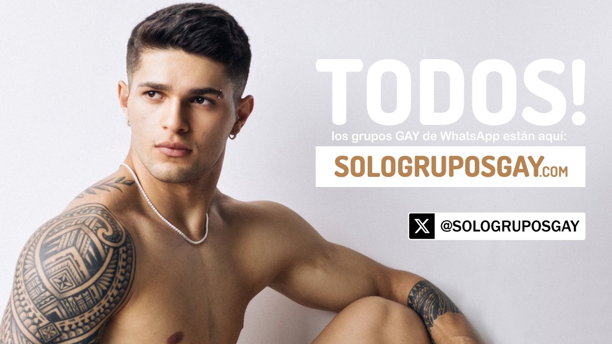 HOY JUEVES
Todos los grupos gay de Whatsapp de Colombia aqui:
➜ SOLOGRUPOSGAY.com ❤️🧡💛💚💙💜
Visítanos!
•••
#guiagaycolombia #SoloGruposGay #gaywhatsapp #whatsappgay #gruposgaywhatsapp #gaywhatsappgroups #gruposwhatsapp #whatsappgroups 
➜ <a href="/SOLOGRUPOSGAY/">Solo Grupos Gay ¡Unete!</a> 🔥🔥🔥