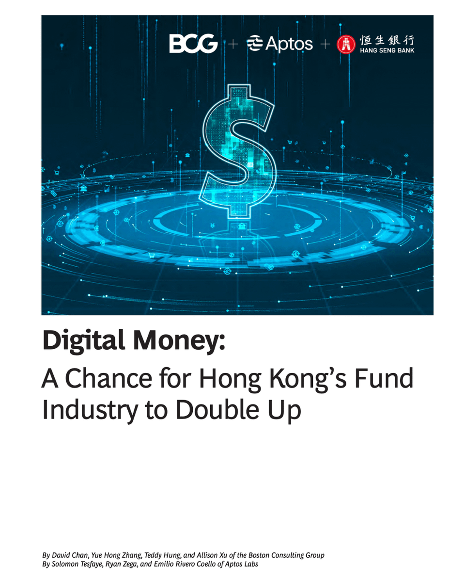 Aptos's tweet photo. Read @BCG's latest report with @AptosLabs and contributions from Hang Seng Bank detailing why 2026 is the inflection point for our industry, and how Aptos is primed for its shift from experimentation to execution:

https://t.co/HQvp4lqKep https://t.co/0khi65OLGL