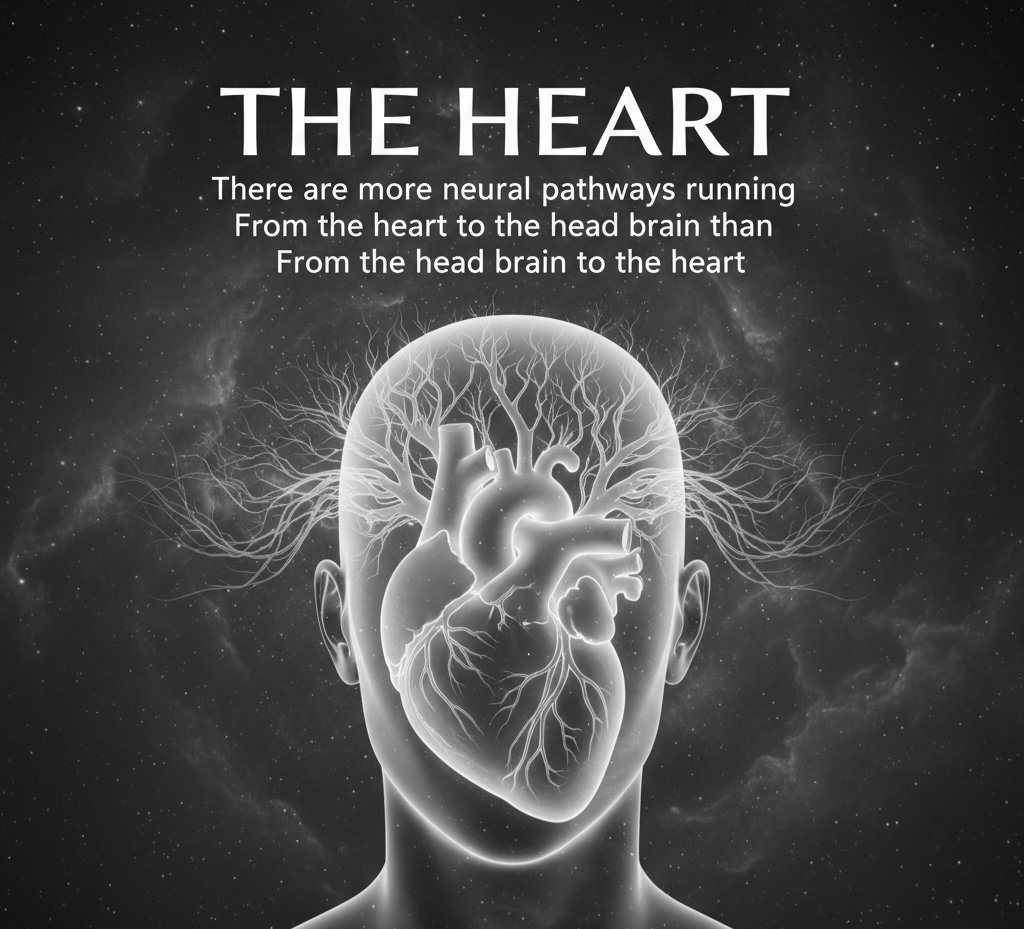 Facts_residence's tweet image. Your heart isn’t just feeling — it’s leading 🫀🧠
There are more neural pathways sending signals from the heart to the brain than from the brain to the heart.
Meaning: your heart informs your thoughts more than your thoughts control your heart.
#HeartIntelligence #MindBodyConnec.