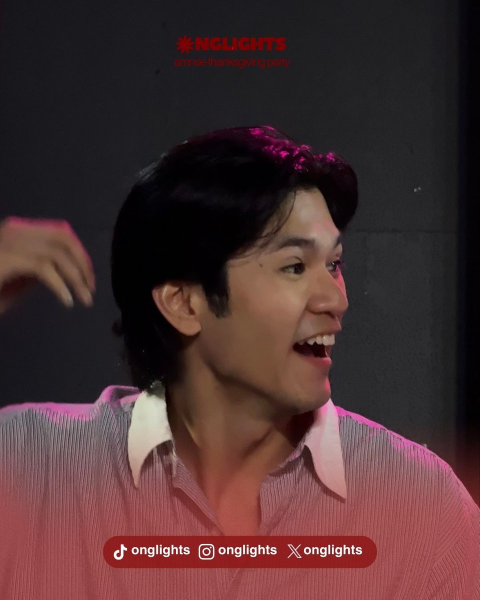 onglights's tweet photo. That 'music is life' type of friend ใ
ก Derick Ong as Blaster present at the THANKSGIVING PARTY of Ang Mutya ng Section E! โหโก
02.04.26
#AMNSE2 #DerickOng #Derick https://t.co/Kx3tD6mB9N