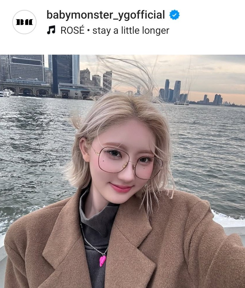 RosieJuxtaPosie's tweet image. Rami from Babymonster is into "Stay A Little Longer" 🥰