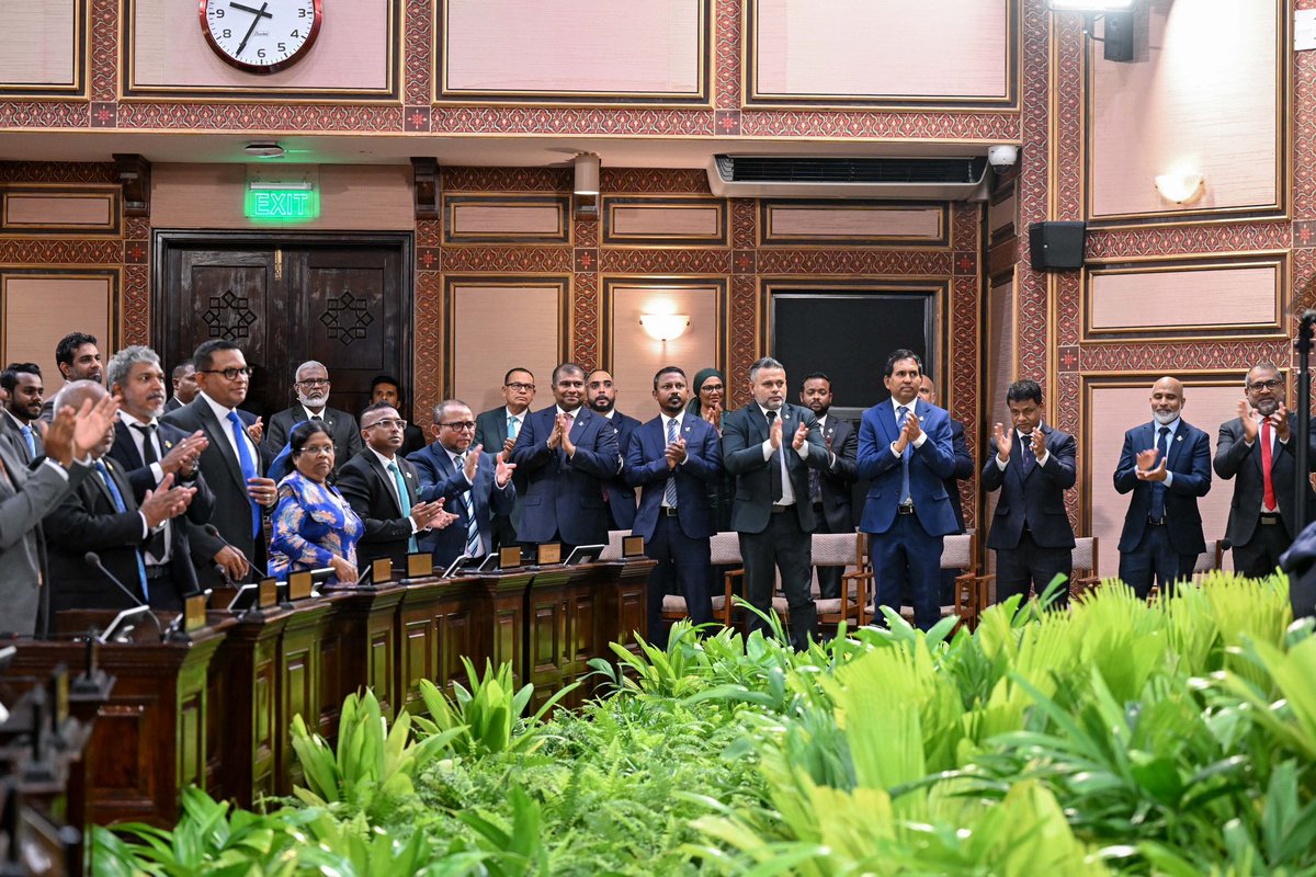 The President's Office (@presidencymv) on Twitter photo 