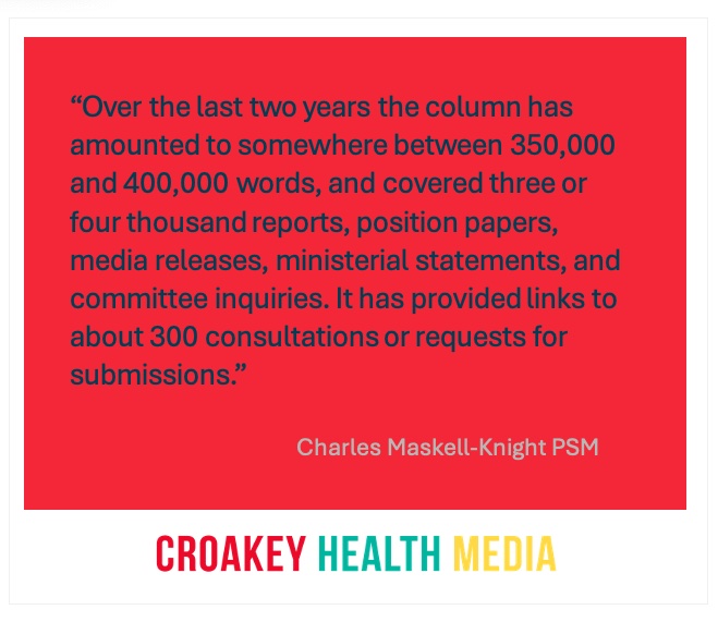 MelissaSweetDr's tweet photo. Marking 100 editions of #TheZap
https://t.co/vvcGncdlvY
Warm thanks to @CharlesAndrewMK
#HealthPolicyMatters
#AgedCare https://t.co/aqrjryrYqs