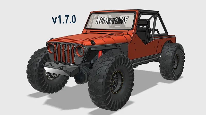 3Dプリンターも手に入れたし、Jeep好きとしてはやはりProject IJを作らないといけない気がする。次の次の次くらいに着手できれば。今年後半かな。
#ラジコン