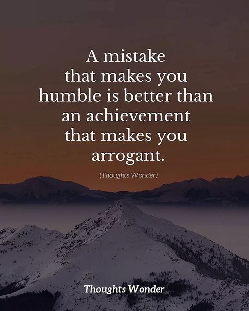 TrainingMindful's tweet image. #mistake #humble #humility #arrogance