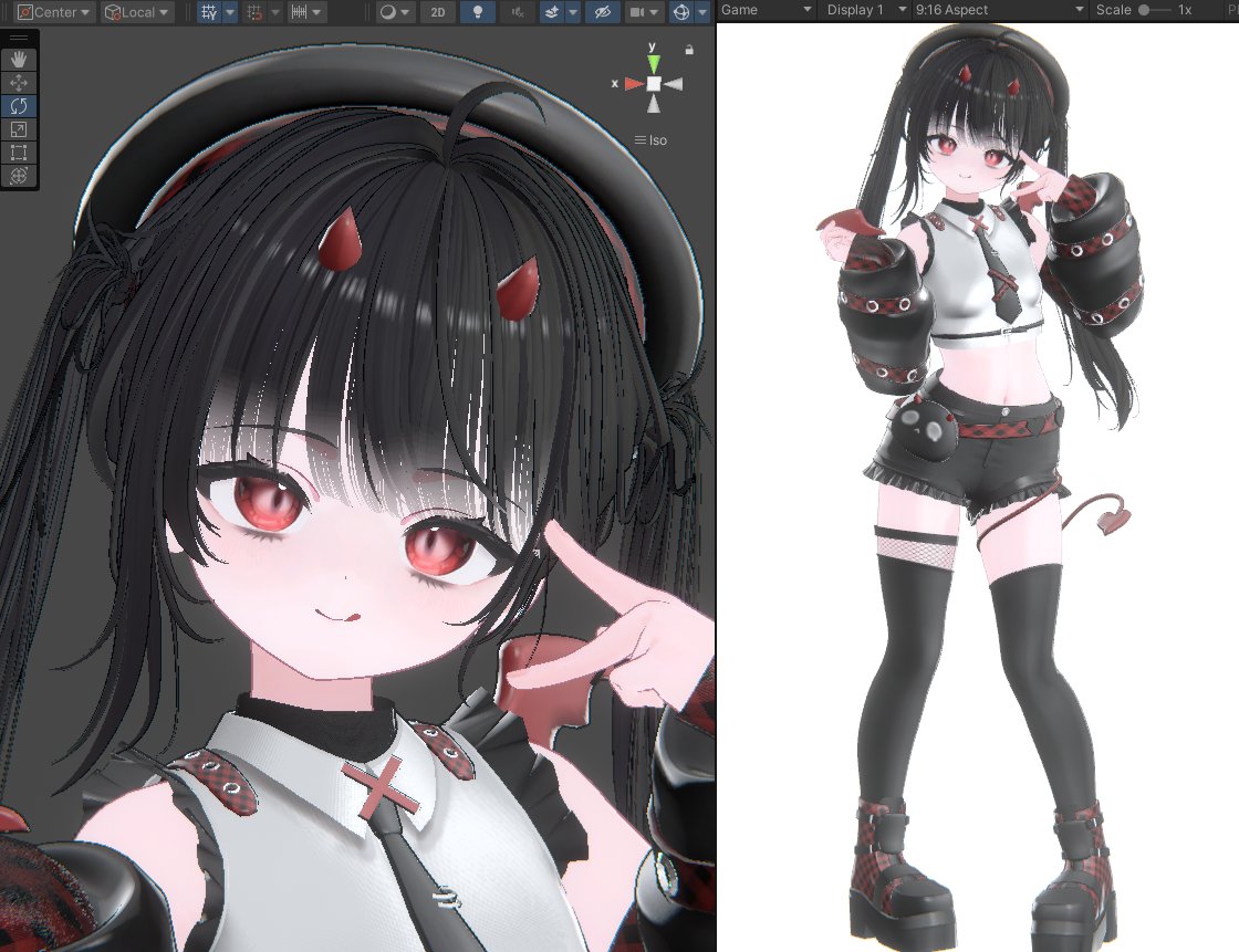 😈😈 #NIV_SHOP #Z9_shop #Chocolat3D #VRChat