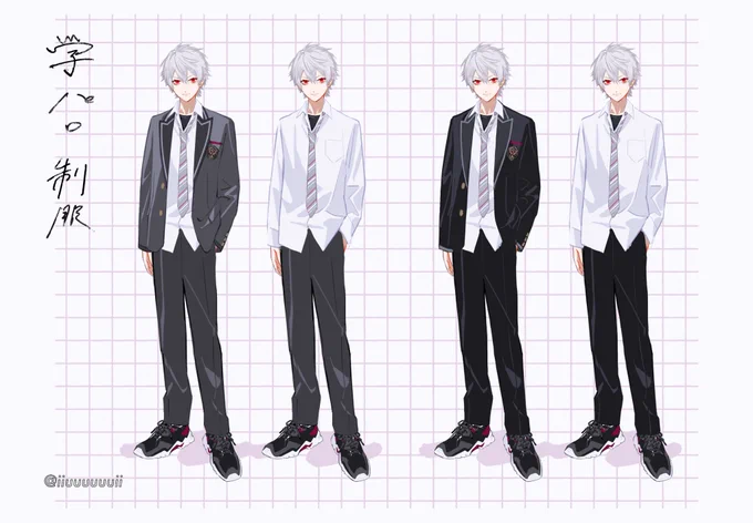 学パロQED制服イメージ 