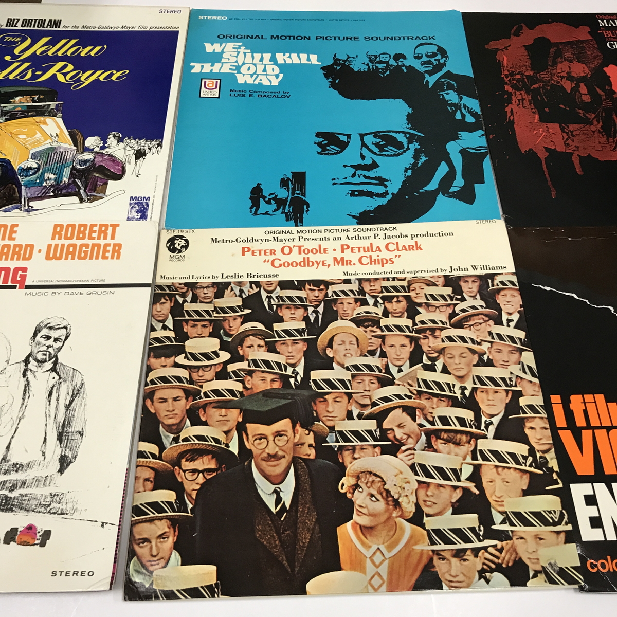 新入荷レコード情報］ 1960〜70年代の欧米映画のサウンドトラック輸入