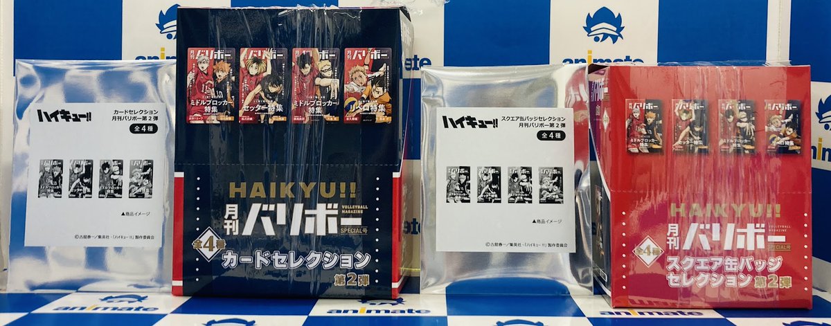 スクエア缶バッジ ハイキュー!! ハイキュー!!スクエア缶バッジBOX