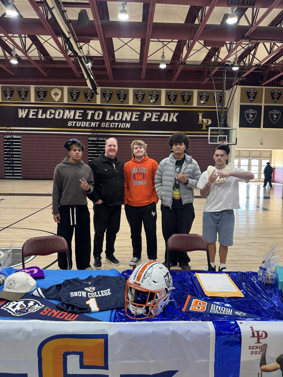 Lone Peak Knight Football tweet media