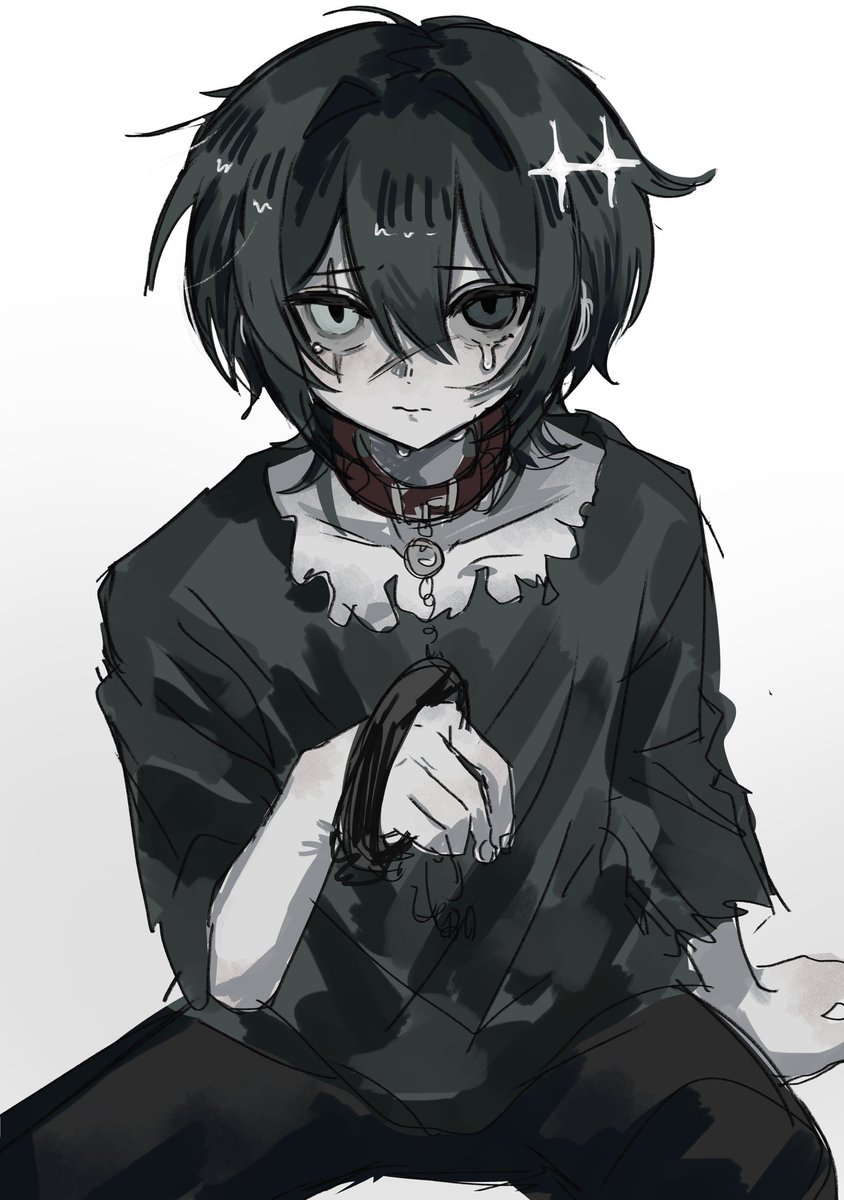 ひとえさんに描いて頂きました僕🐺
#新しいプロフィール画像