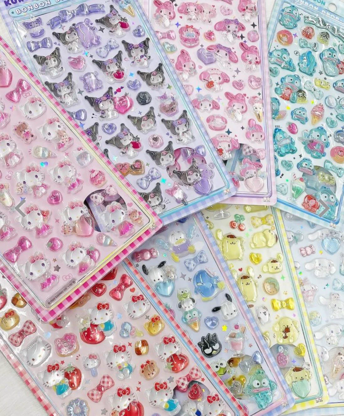 シールまとめ売り　ボンボンドロップシール　タイルシール　おはじきシール　53点 SPINNS on X: 