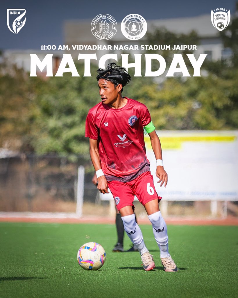 RajasthanUnited's tweet photo. Defending our house today.🏟️

#𝐀𝐛𝐤𝐡𝐞𝐥𝐞𝐠𝐚𝐑𝐚𝐣𝐚𝐬𝐭𝐡𝐚𝐧 
#matchday #eliteyouthleague2025_26 #rufcvssdfc
#desertwarriors https://t.co/3zA4WCeyCh