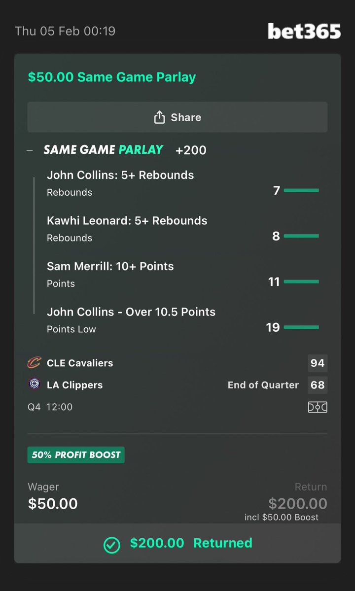 another great night of NBA 💪 #winning