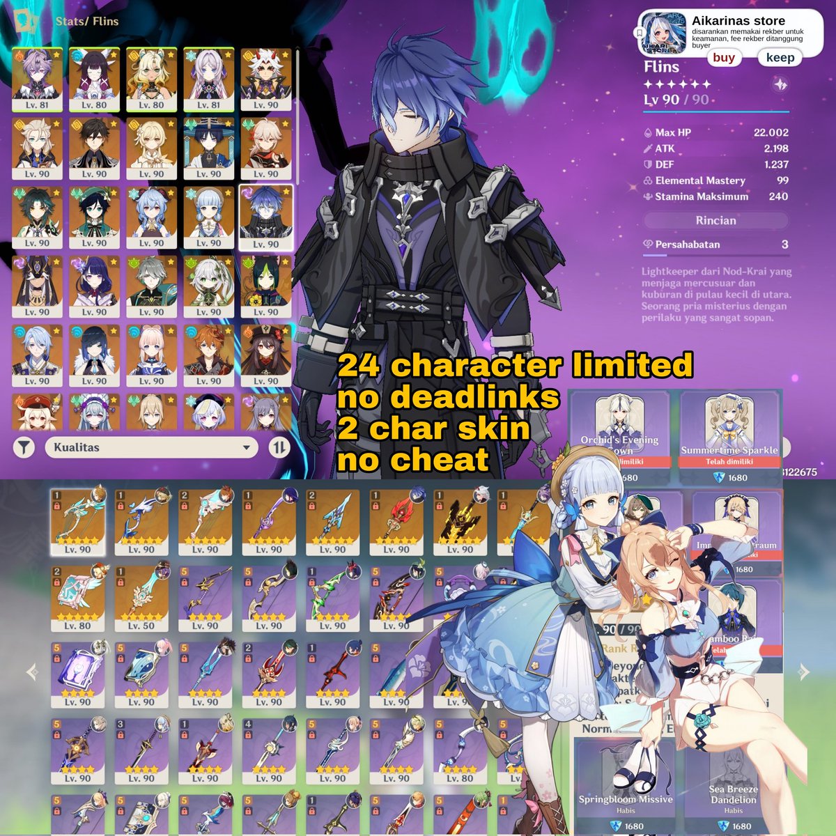 aikarinas (SLOWRESP JARANG BUKA X, FSR DI WA) 🦄 tweet media