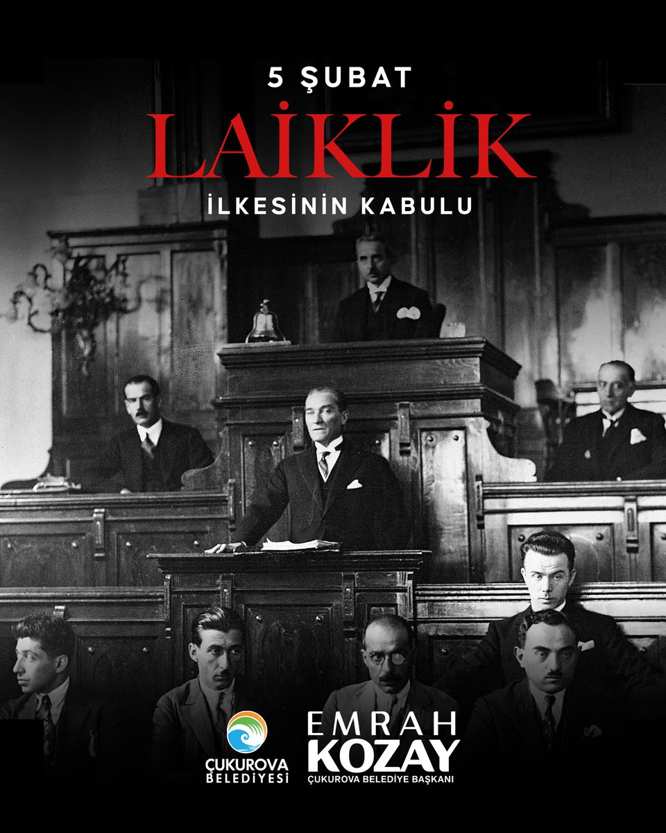 emrahkozay01's tweet image. "Laiklik, yalnız din ve dünya işlerinin ayrılması demek değildir. Tüm yurttaşların vicdan, ibadet ve din özgürlüğü de demektir"

Demokrasimizin temel taşı, Cumhuriyetimizin kurucu değeri Laiklik ilkesinin Anayasa’ya girişinin 89. yılı kutlu olsun.