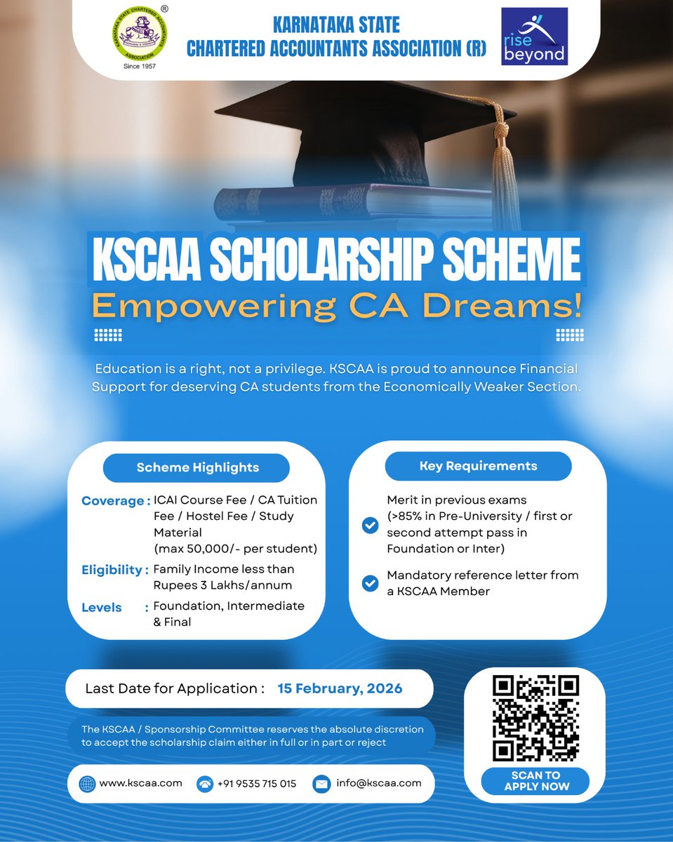 Karnataka State Chartered Accountants Association tweet media