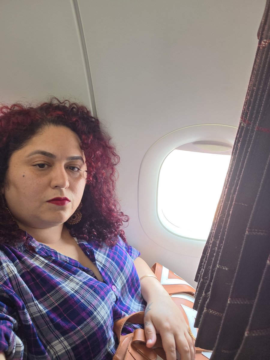 Sheetalkher's tweet photo. @airindia . I'm sitting in your flight and i dont know why the decision makers dont see non business class passengers as human beings. There is literally not even a distance of 30 cms between my face and the next seat. https://t.co/DrPDd3XiWO