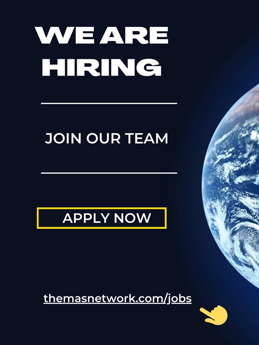 🚨 WE’RE HIRING 🚨

💼 Weekly payments of 21,000 sats

Apply now👉 themasnetwork.com/jobs

#Bitcoin #Stacks #Influencers #Web3