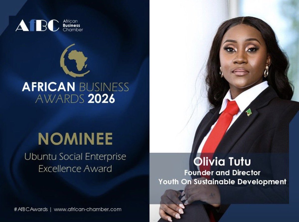 OliviaTutu05's tweet photo. GUYYYYSSSSS😭😭😭🥳🥳🥳
I AM SCREAMING. I AM SHAKING. I AM SO EMOTIONAL RIGHT NOW😭🧡✨

I’ve officially been NOMINATED for the AfBC Ubuntu Social Enterprise Excellence Award 2026 🇿🇲🌍🔥🔥

🔗 Read more here: https://t.co/mEgfJFahI6

#AfBCAwards2026 #Ubuntu https://t.co/tgrCWMaRNg