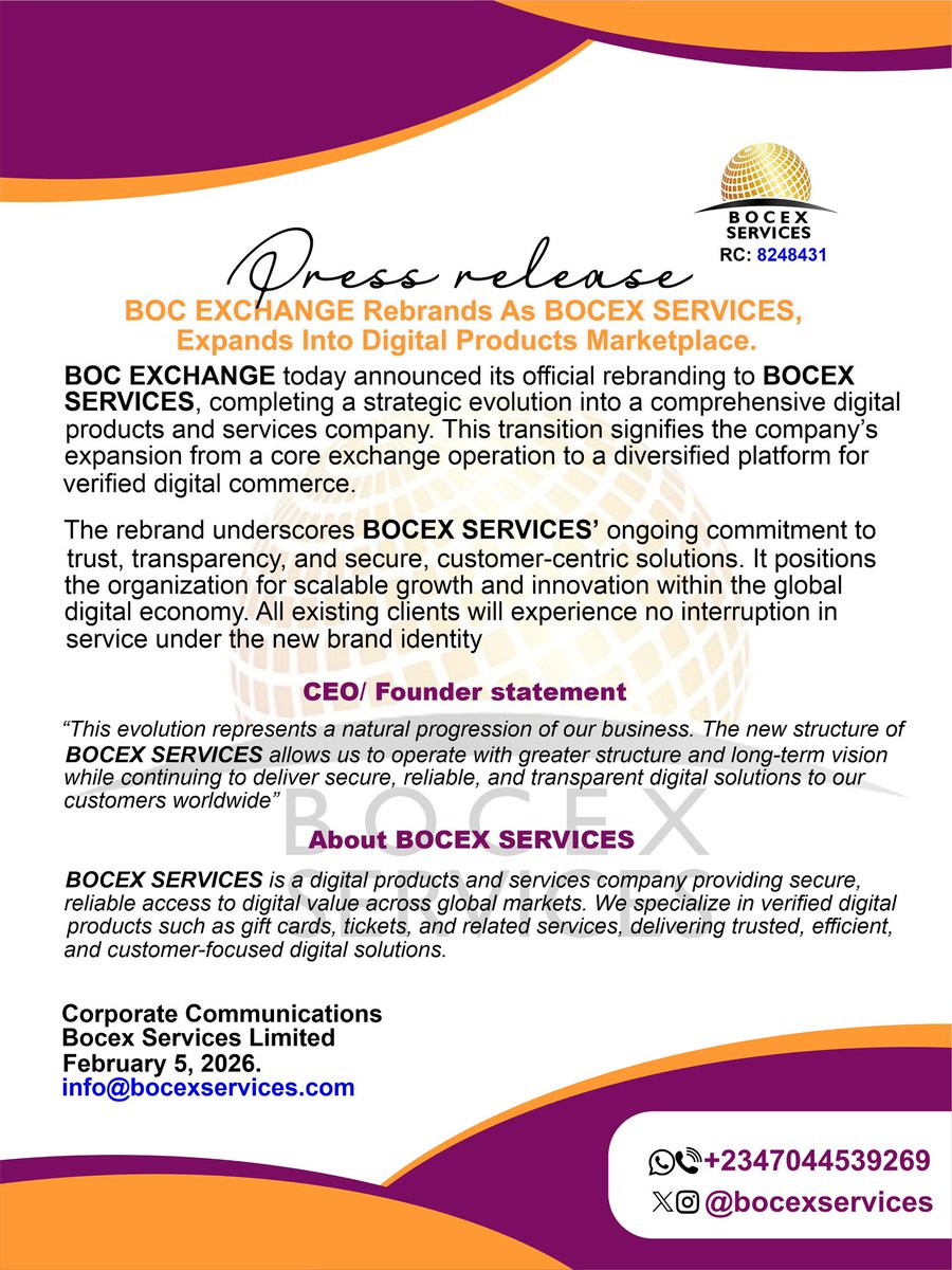 bocexservices's tweet photo. https://t.co/nRaQktsSVB