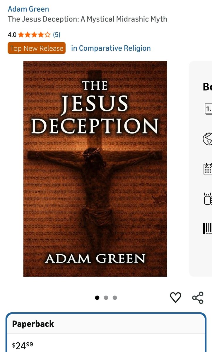 Know_More_News's tweet photo. #1 new release in Comparative religion, Kabbalah mysticism, and #8 in Judaism. https://t.co/ilChcLOUDU