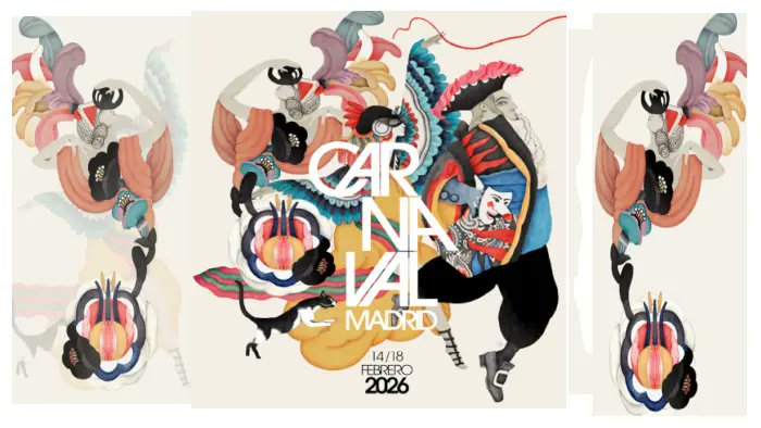Carabanchelnet's tweet photo. 📌Carnaval de Madrid 2026: un gran desfile en Madrid Río y actividades para toda la familia. Programa
https://t.co/IhnHMnbwSz
#Carabanchel #Madrid #actividades #CarnavaldeMadrid2026 #espectaculos #MadridRio #pasacalles #PlazaMatadero #programacarnaval #Talleres https://t.co/P1OXikMsXA