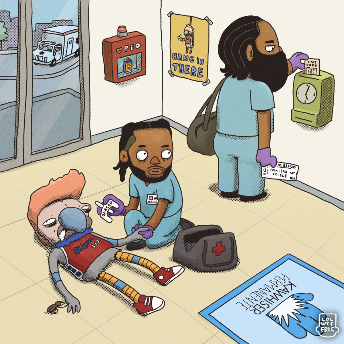 lolwtferic's tweet image. clippers lose