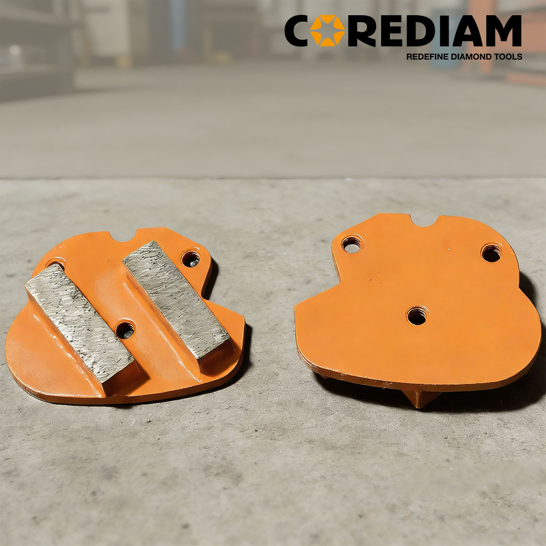 CorediamtoolsHQ's tweet image. Airtec Diamond Concrete Grinding Plates

Treat concrete surfaces to ensure efficient material removal and achieve a smooth, flat surface.💪

• AIRTEC Concrete Grinders
• Rectangular Segment

#concretegrinder #concretegrinding #Airtecgrinder
#Diamondtools #FloorPreparation