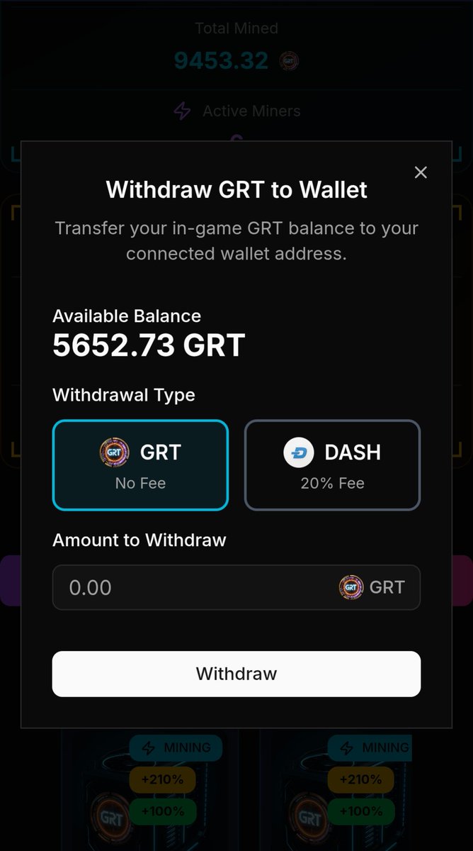 geniusrevenue's tweet photo. โจ Major Update โจ
#GRTASIC miners can now withdraw their profit in #DASH for a fee.
Top up their #KYC free @Zebec_HQ #debitcard
Enjoy spending their ๐ฐ๐ฐ anywhere @Mastercard is excepted
Quick 1..2..3 and #liquid
#GRT #DASH #KLV https://t.co/LP5Jm9lXeX