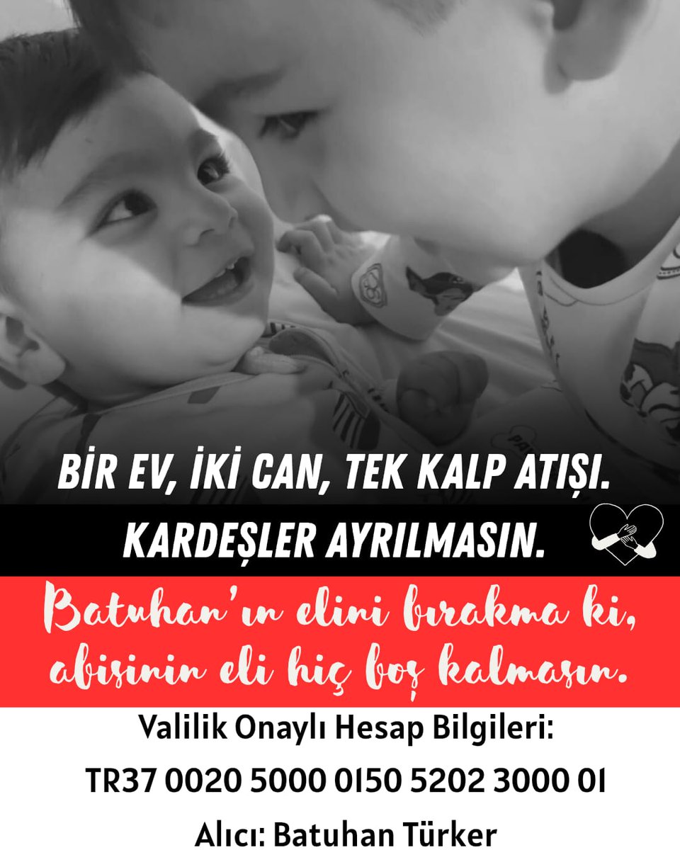 Görmezden Gelmeyin <a href="/dmdbatuhan/">dmd.batuhan</a> Daha Çok Küçük ve Kas Kayıpları Artıyor İlerlemeden İlacını Alması Daha Hızlı İyileşebilmesini Sağlayacak 
Valilik Onaylı Bağış Kampanyasına Az Çok Demeden Gücünüz Doğrultusunda Desteğinizi Esirgemeyin 
Sizlerin desteğiyle yavrumuzu ilacına daha