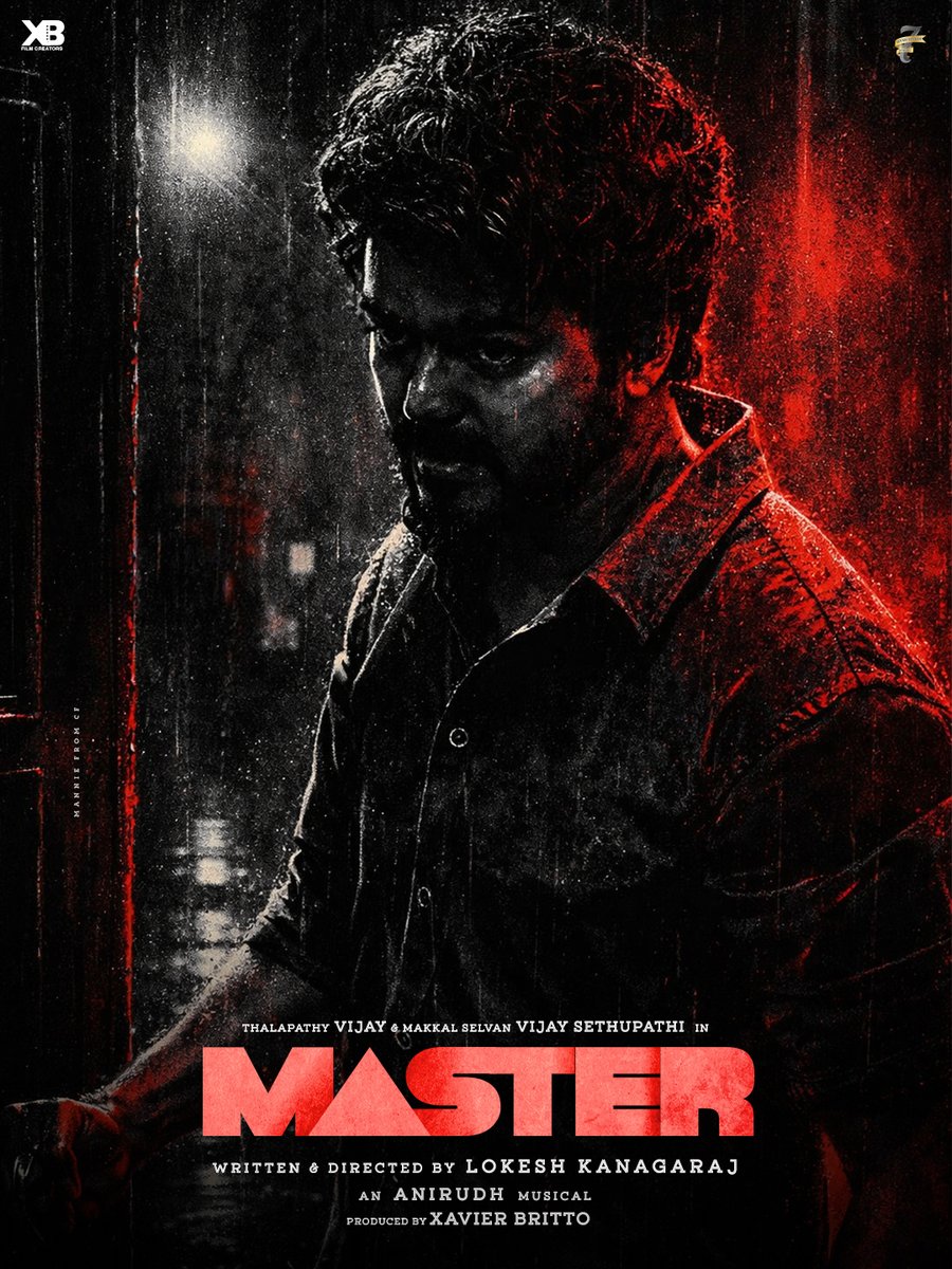 Celluloid_Folio's tweet image. 28/365 🔥                  
Master.. 365 Days.. 365 Posters..                      
#ThalapathyVijay @Dir_Lokesh #Master