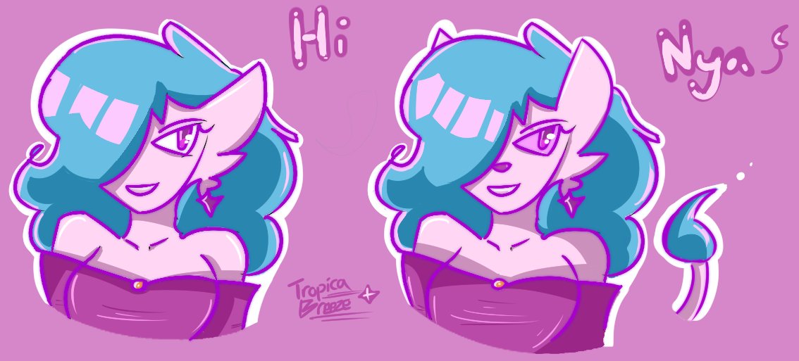 EntityTropic's tweet photo. Was in a cat-mood at the end of last month.

Love the idea of her fins going up for cat mode. Is it an anime style gag? Or is she actually goin cat mode? It is a mystery. 

#gardevoir #catgirl https://t.co/hmOvFsAPi9