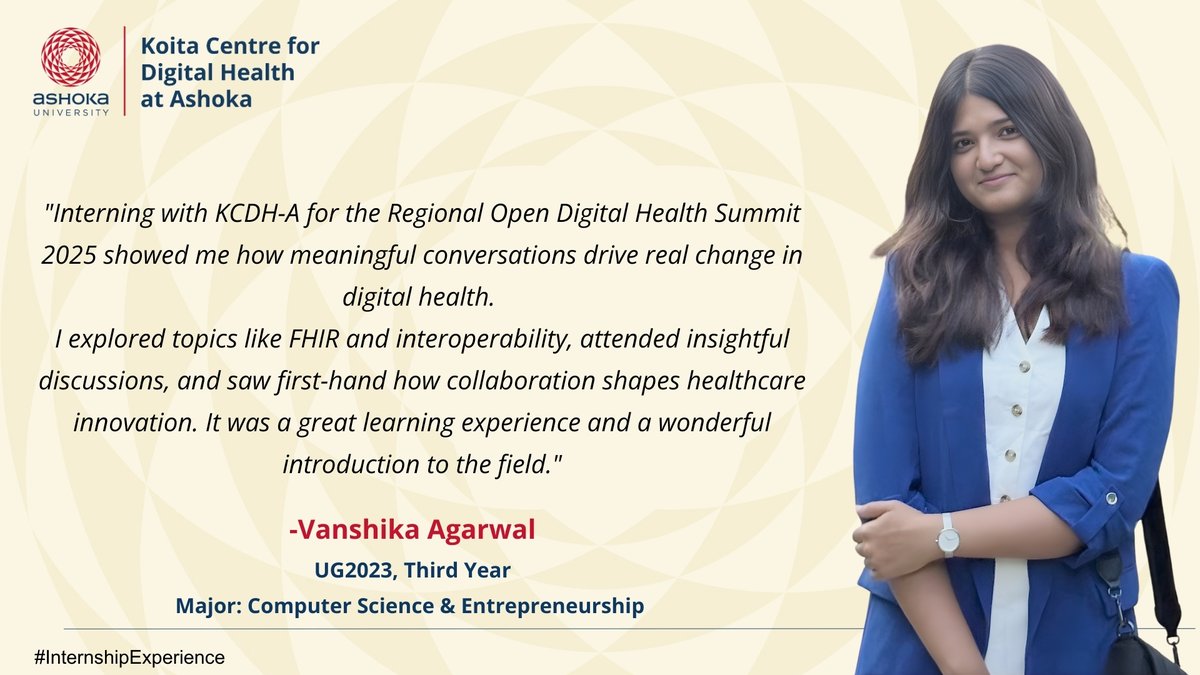 Koita Centre for Digital Health - Ashoka (KCDH-A) tweet media