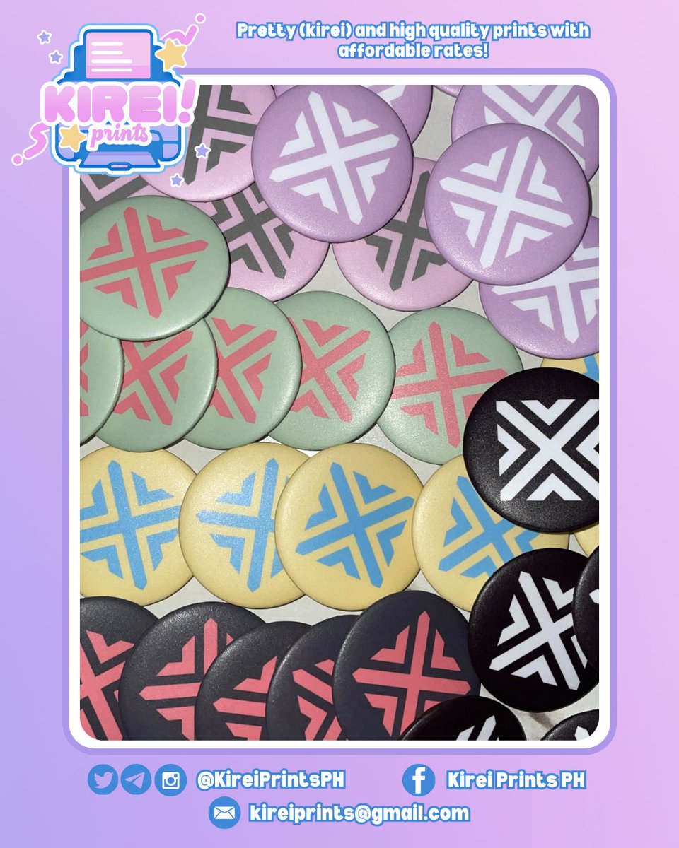 ୨୧ #PrintsbyKirei ⋆౨ৎ˚⟡˖ ࣪ ౨ৎ˚ 
Pricelist: tinyurl.com/KireiPrintsPri…

1.75" Button Pin (matte)

🏷️lf printing services hand banner photocard polaroid cupsleeve postcard filmstrip photostrip button pin