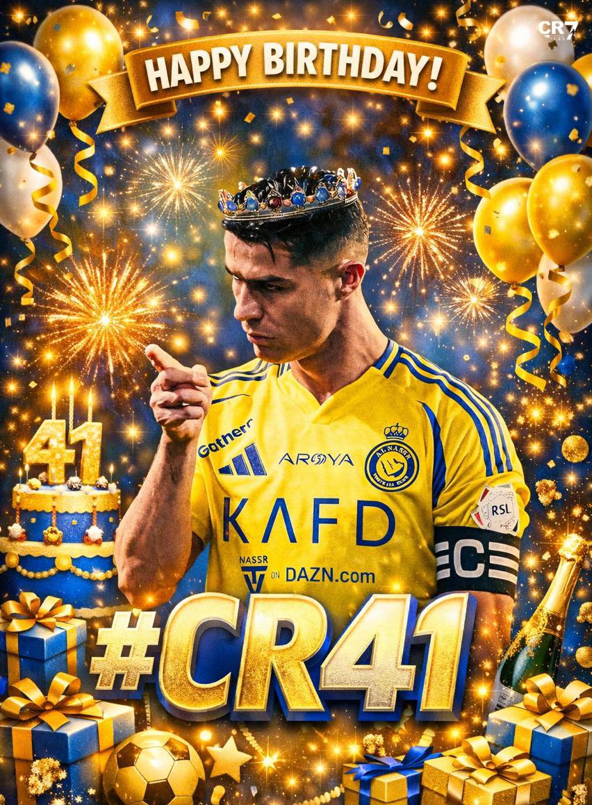 InamdarAquib1's tweet photo. Happy birthday @Cristiano 
@ishowspeedsui 
@TimelineCR7 
#CR41 
#CR41 
#Cr7goat https://t.co/HZFSGuyGxD