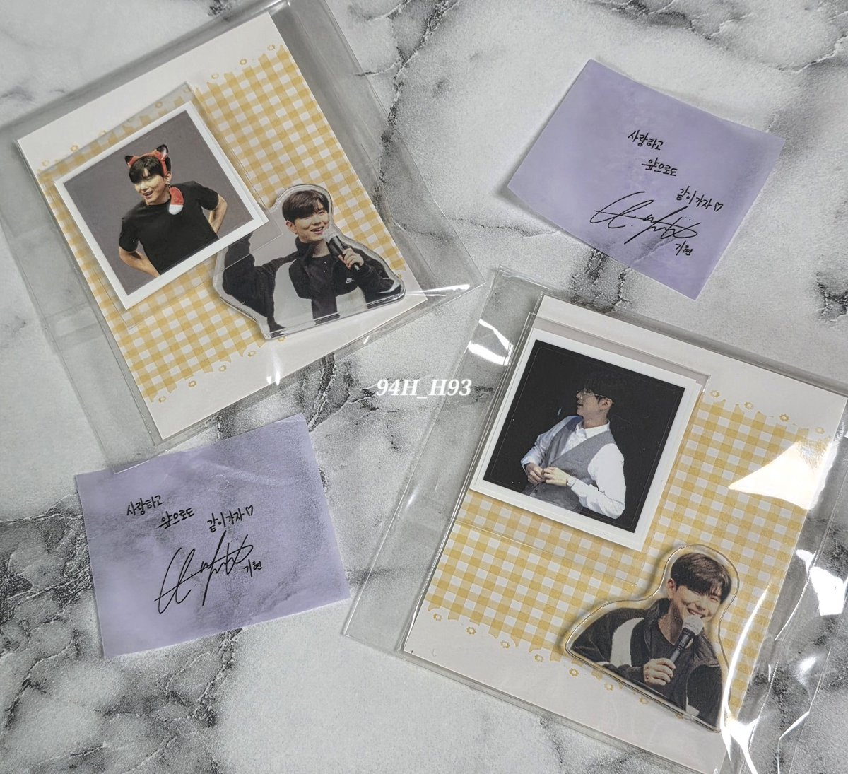 #rt이벤트
별건 아니지만 직접 제작해서 나눔하고 남은

기현 마그넷 + 막콘 기현 컨페티 (연보라)

각 하나씩 2분께 드립니다 (트친아니어도 가능!)

반택정보 제공가능하신 분 ! (GS, CU가능)
반택비 제가 냅니당

빠르게 보내드릴 예정이라 당발 내일(6일) 오전 기현시❤️‍🔥