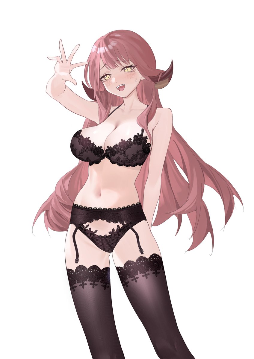 SodaWaterDAZE's tweet image. 之前的内衣试验，好难啊
#陸八魔アル #BlueArchive #蔚藍檔案