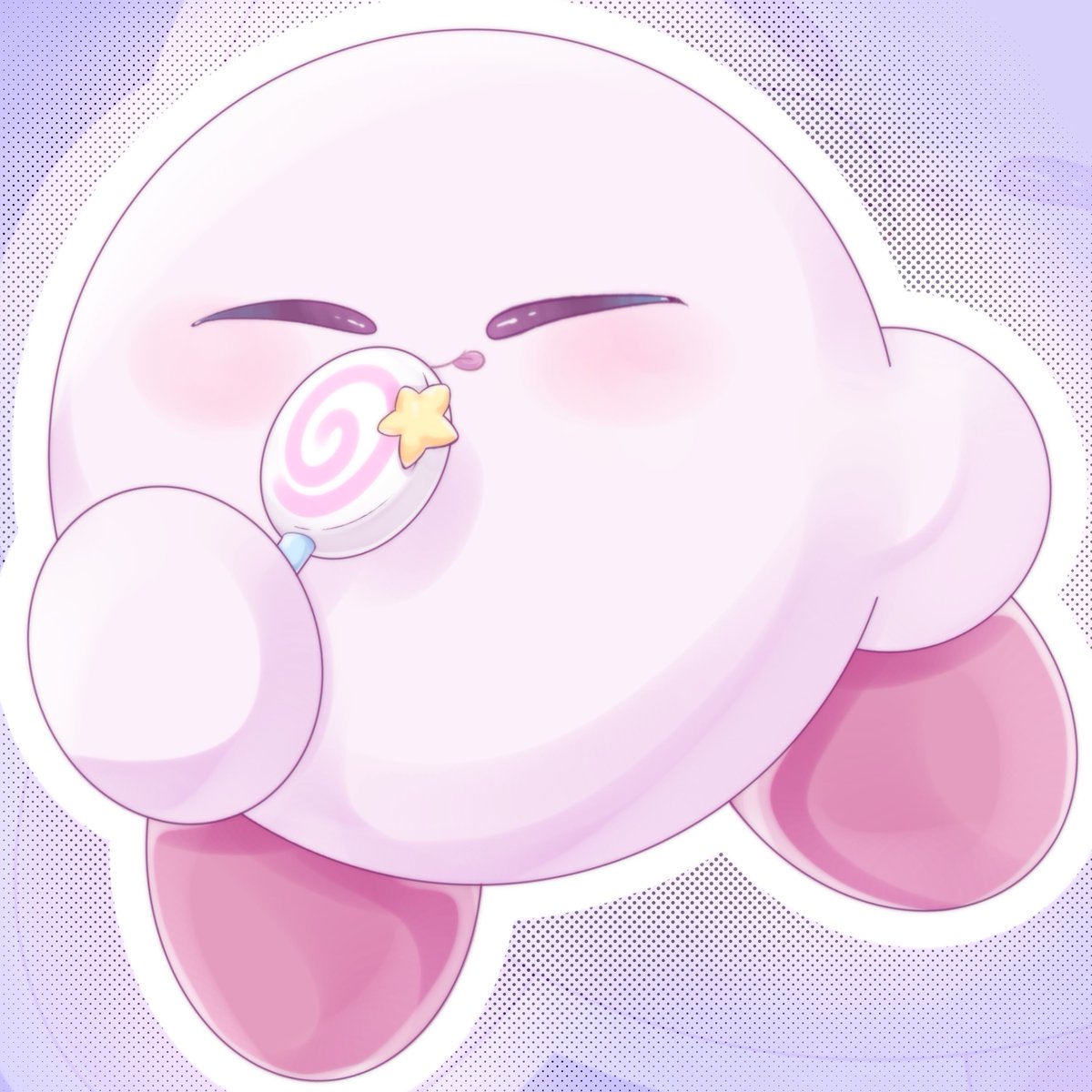ぺろぺろ〜🍬

#カービィ好きさんと繋がりたい  #カービィ #カービィイラスト #Kirby <a href="/NovelKirbyFan/">Jaty (My b'day is coming soon!)</a> ! This is a present for you!