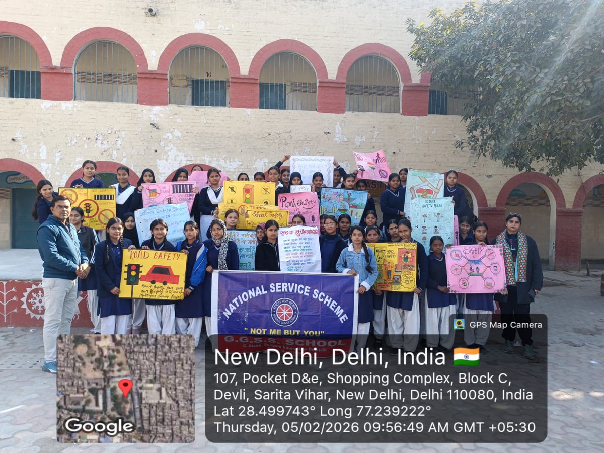 GGSSS C-Block Sangam vihar tweet media
