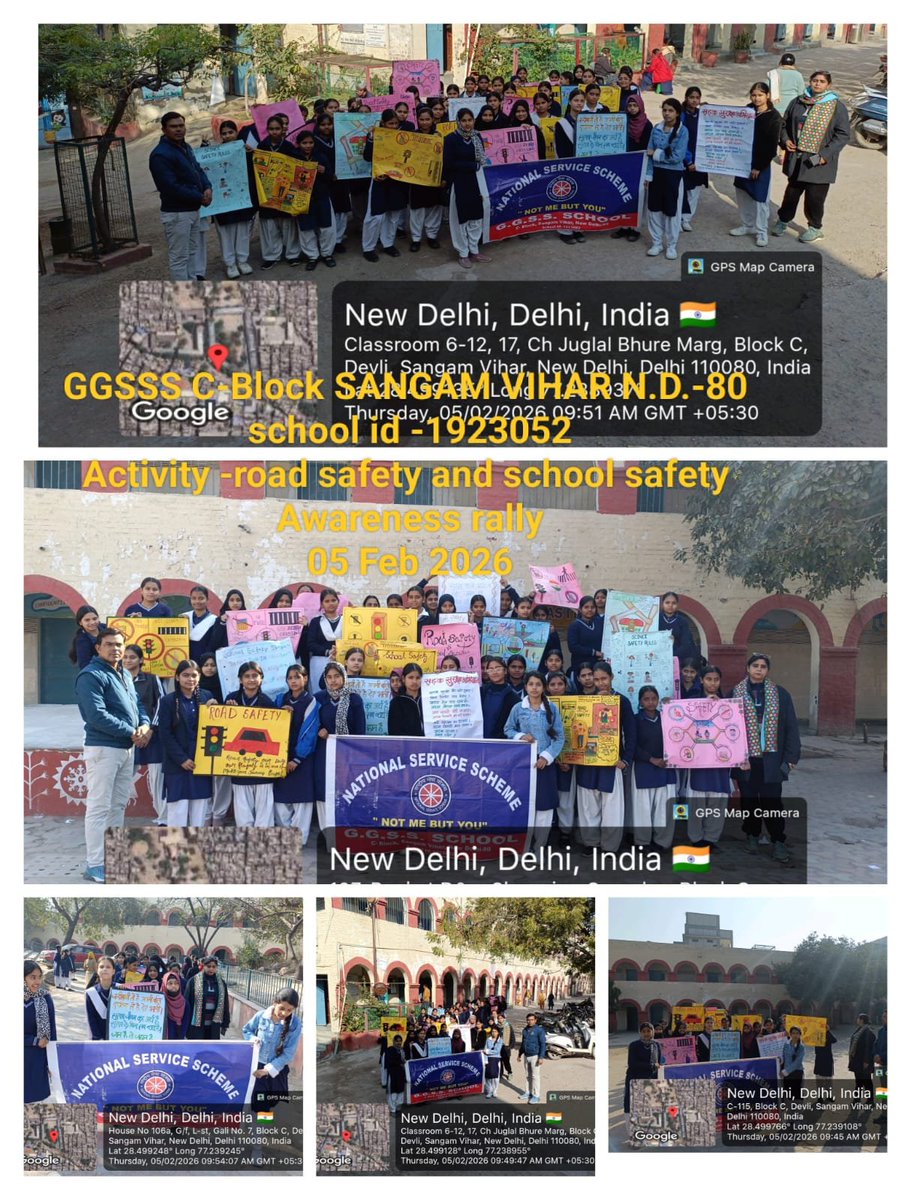 GGSSS C-Block Sangam vihar tweet media