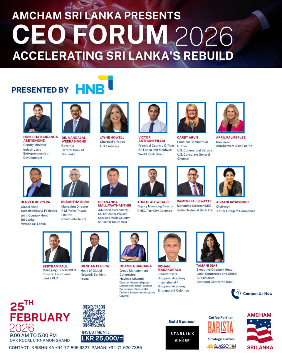 AmCham SL tweet media