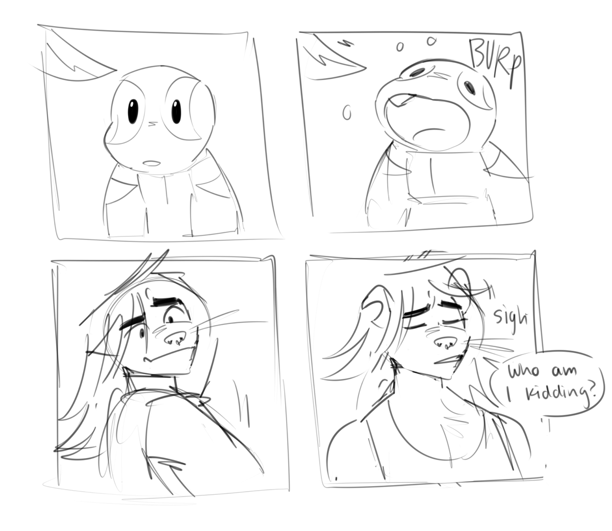Loryska2's tweet photo. i got bit by the drawing bug cuz have some young-er splinter scribblings #rottmnt https://t.co/ldCZ8Qd4hM